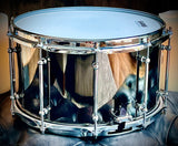 DrumPickers Classic “Dark Knight” 14x8” Black Nickel Over Brass snare Drum
