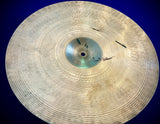 Zildjian 15” Transition Stamp (1939-1955) Bottom Hi Hat Cymbal - Stamp is missing “Made In The USA” - EXTREMELY RARE