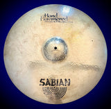 Sabian 21” Hand Hammered Raw Bell Dry Ride Cymbal