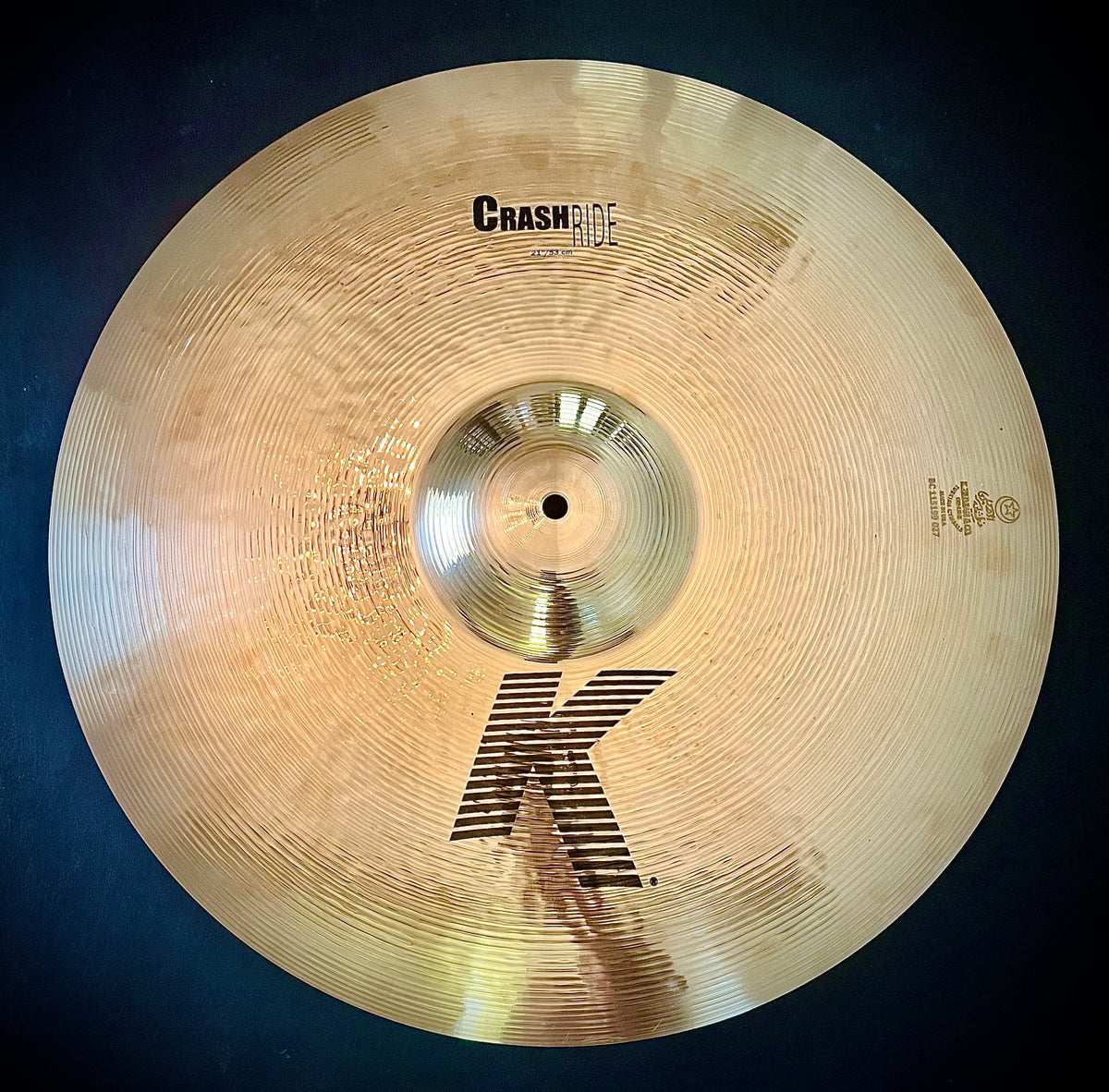 Zildjian 21” K Crash/Ride Cymbal-Brilliant Finish – DrumPickers