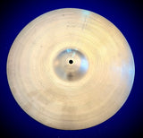 Zildjian 15” Transition Stamp (1939-1955) Bottom Hi Hat Cymbal - Stamp is missing “Made In The USA” - EXTREMELY RARE