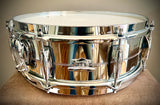Gretsch GB4160 Brooklyn 14x5” Chrome Over Brass Snare Drum