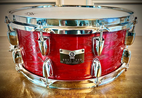 Yamaha Rock Tour 14x6.5” Snare Drum in Deep Forest Red