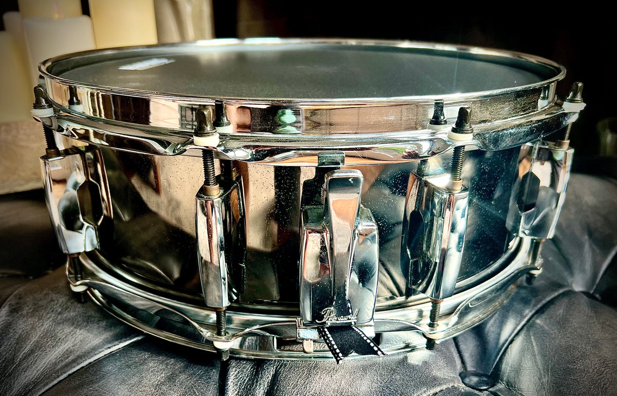 Pearl Chad Smith CS1450 Black Nickel Snare Drum - Now Obsolete