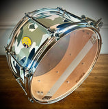 Thumper Custom Drums 13x7” All Maple Snare Drum in Killer Camouflage Rockin’ Wrap