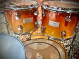 Mapex Pro M Series (2007 era) 4 Pc Drum Kit in Tobacco Fade