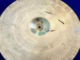 Zildjian 15” Transition Stamp (1939-1955) Bottom Hi Hat Cymbal - Stamp is missing “Made In The USA” - EXTREMELY RARE