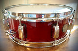 DrumPickers DPBP1340 “Javelin” Piccolo Snare Drum in Deep Burgundy Lacquer