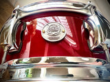 DrumPickers DPBP1340 “Javelin” Piccolo Snare Drum in Deep Burgundy Lacquer