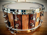 DrumPickers Custom “BigFoot” 14x6.5” American Oak Stave Constructed Snare Drum