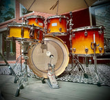 Mapex Pro M Series (2007 era) 4 Pc Drum Kit in Tobacco Fade