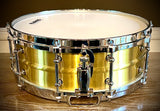 DrumPickers Beaded Brass 14x5” “Emperor” Snare Drum