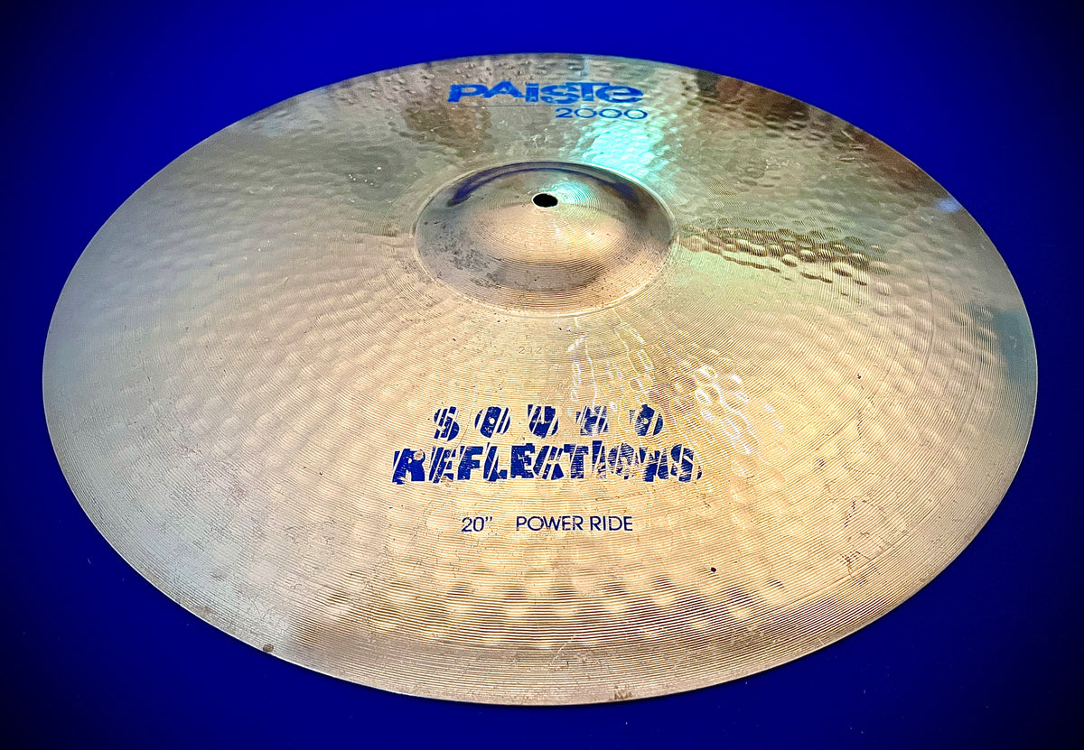Paiste 2000 20” “Sound Reflections” Power Ride Cymbal – DrumPickers