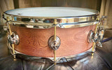 DrumPickers Custom Steam Bent Single-Ply Red Birch 14x5” Snare Drum