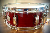 DrumPickers DPBP1340 “Javelin” Piccolo Snare Drum in Deep Burgundy Lacquer