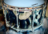 DrumPickers Classic “Dark Knight” 14x8” Black Nickel Over Brass snare Drum