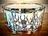 DrumPickers DP Custom 14x7” “Hell Hath No Fury” Snare Drum