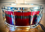 Pearl 14x5.5” Carbonply Mahogany Snare Drum in Scarlet Fade