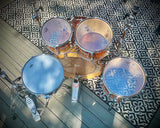 Mapex Pro M Series (2007 era) 4 Pc Drum Kit in Tobacco Fade