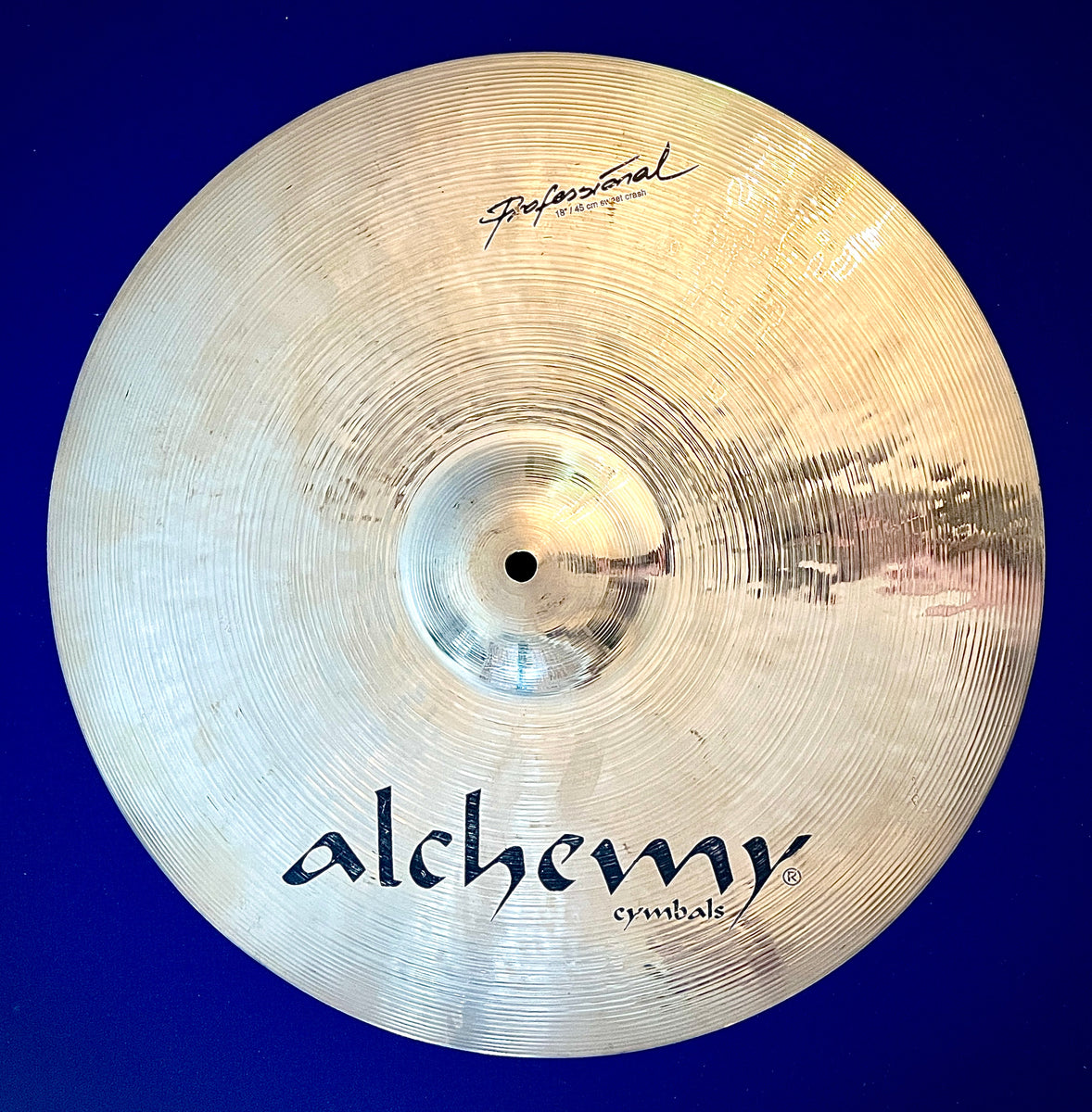 Alchemy 18” Professional Series Crash Cymbal – DrumPickers