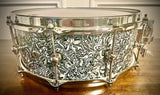 DrumPickers Touring Maple Custom 14x5.5” Snare Drum in Liquid Blue Pearl Wrap