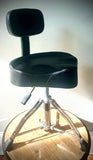 DrumPickers PFUGMU-BR Hydraulic Drum Throne with Back Rest