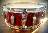 DrumPickers DPBP1340 “Javelin” Piccolo Snare Drum in Deep Burgundy Lacquer