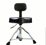 DrumPickers PFUGMU-BR Hydraulic Drum Throne with Back Rest