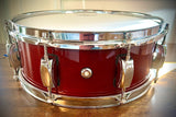 DrumPickers DPBP1340 “Javelin” Piccolo Snare Drum in Deep Burgundy Lacquer