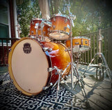 Mapex Pro M Series (2007 era) 4 Pc Drum Kit in Tobacco Fade