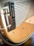 Sonor S-Class 14x5” Maple Snare Drum in Burgundy Gloss Grain Lacquer Finish