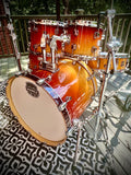 Mapex Pro M Series (2007 era) 4 Pc Drum Kit in Tobacco Fade