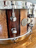 DrumPickers Custom “BigFoot” 14x6.5” American Oak Stave Constructed Snare Drum