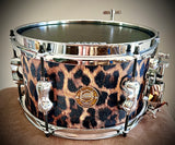 DrumPickers “Screamin’ Cheetah” 10x5.5” Popcorn Snare Drum