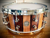 DrumPickers Custom “BigFoot” 14x6.5” American Oak Stave Constructed Snare Drum