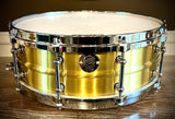 DrumPickers Beaded Brass 14x5” “Emperor” Snare Drum