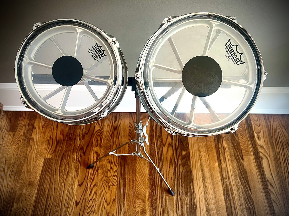 Remo 8”-10” Roto-Toms with Remo Stand – DrumPickers