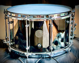 DrumPickers Classic “Dark Knight” 14x8” Black Nickel Over Brass snare Drum