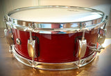 DrumPickers DPBP1340 “Javelin” Piccolo Snare Drum in Deep Burgundy Lacquer
