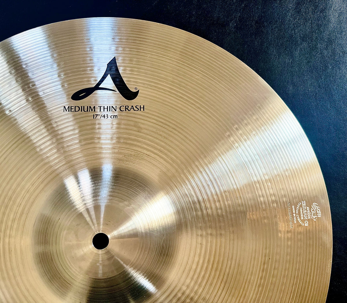 Zildjian A 17” Medium Thin Crash Cymbal – DrumPickers