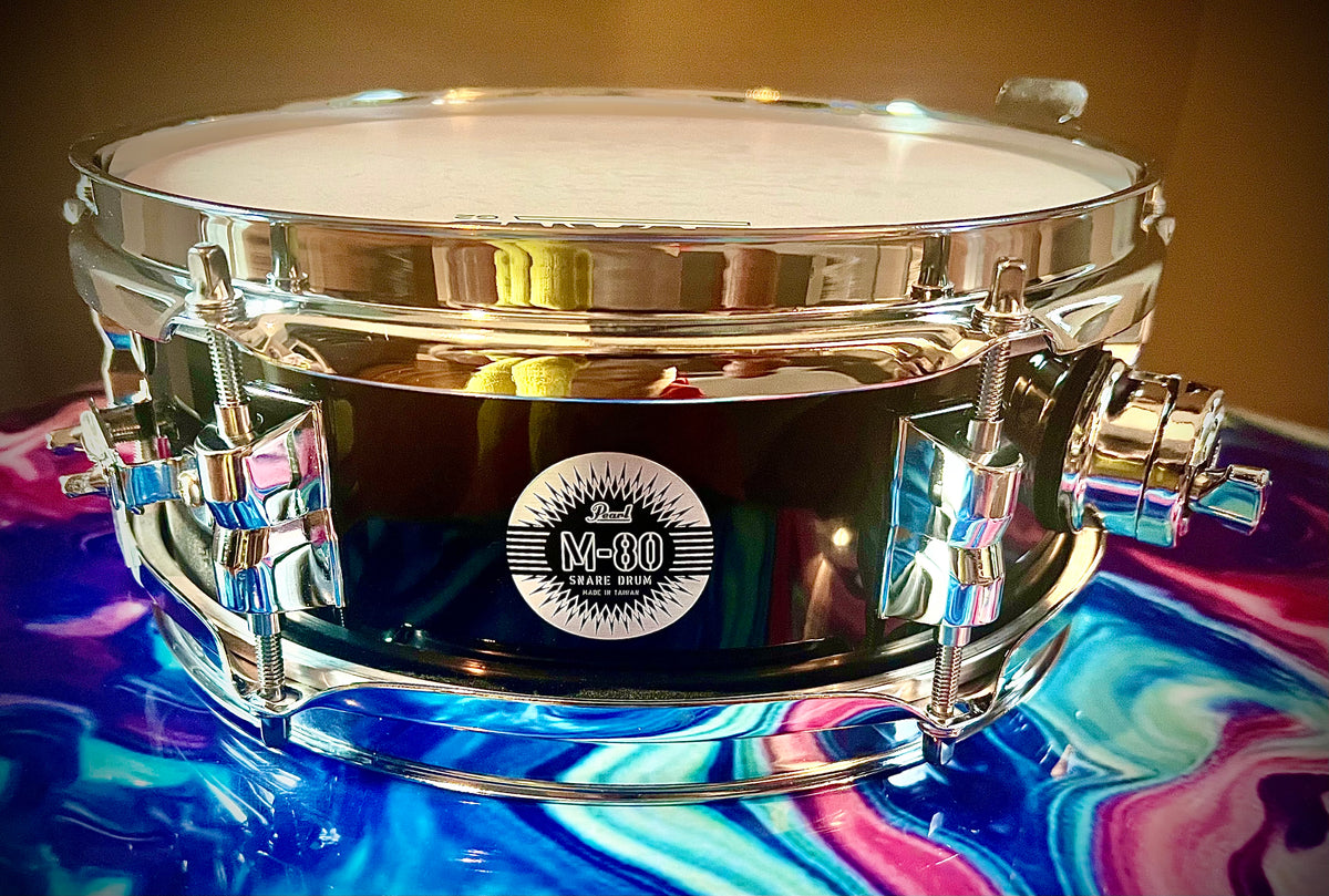 Pearl M80 10x4” Auxiliary Snare Drum – DrumPickers