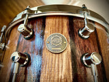 DrumPickers Custom “BigFoot” 14x6.5” American Oak Stave Constructed Snare Drum