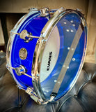 DrumPickers Deep Blue Acrylic 14x6” Snare Drum
