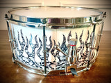 DrumPickers DP Custom 14x7” “Hell Hath No Fury” Snare Drum
