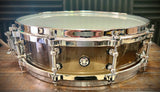 DrumPickers Custom Acrylic 14x4” Snare Drum in Black Smoke