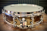 DrumPickers Custom Acrylic 14x4” Snare Drum in Black Smoke