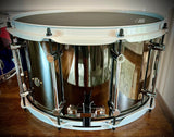 DrumPickers Custom Nickel Over Brass “#35” 14x8” Snare Drum
