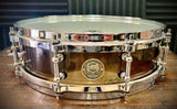 DrumPickers Custom Acrylic 14x4” Snare Drum in Black Smoke