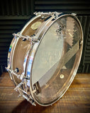 DrumPickers Custom Acrylic 14x4” Snare Drum in Black Smoke