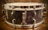 DrumPickers Custom Maple 14x6” Snare Drum in Black Stain Lacquer